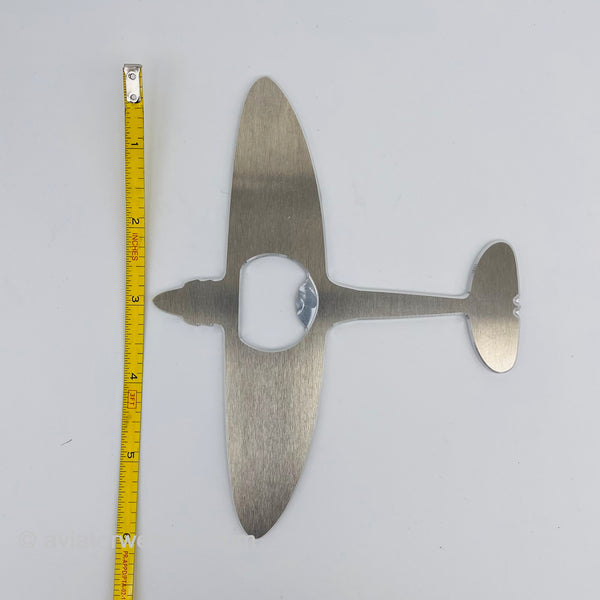 Bottle Opener - Real Aircraft Aluminum SPITFIRE