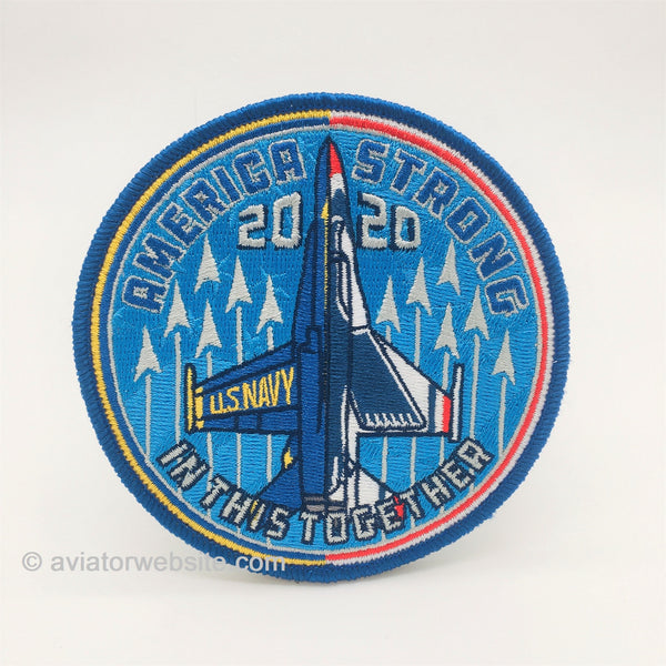 Blue Angels 2020 "AMERICA STRONG" CREW PATCH