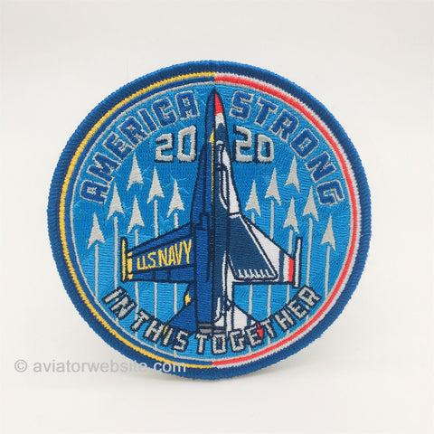 Blue Angels 2020 "AMERICA STRONG" CREW PATCH