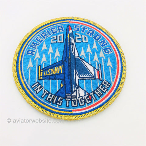 Blue Angels 2020 "AMERICA STRONG" PILOT PATCH - MP0505