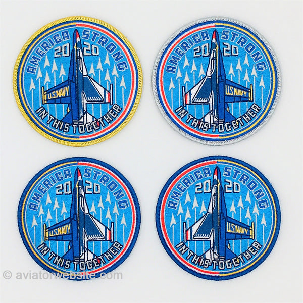 Blue Angels and Thunderbirds 2020 Patch Combo