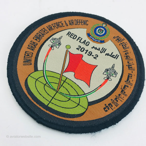 United Arab Air Force 2019 Red Flag Patch - MP0572