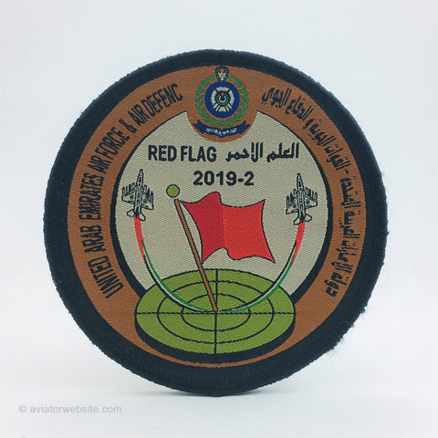 United Arab Air Force 2019 Red Flag Patch - MP0572