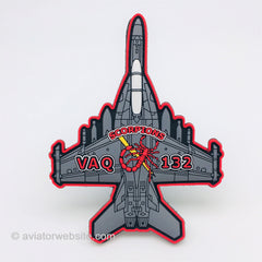 アメリカ海軍　ワッペン　パッチ VAQ-132 スコーピオンズ EA-18G 2022 VAQ-132 