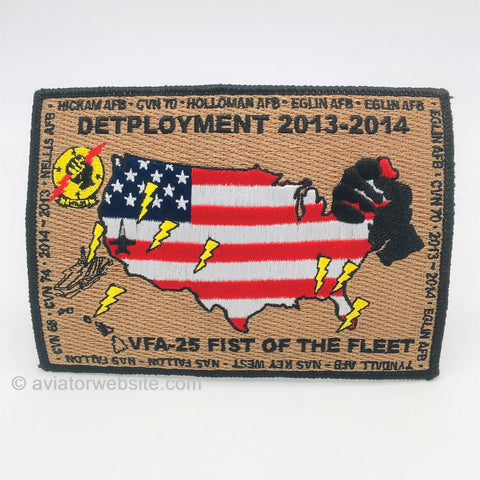VFA-25 "DETPLOYMENT 2013-2014" Patch - MP0714