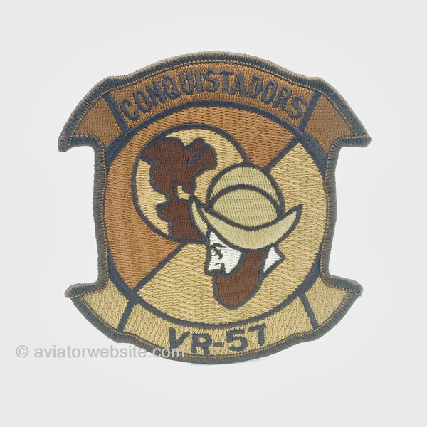 VR-57 "Conquistadors" Emblem Patch - TAN