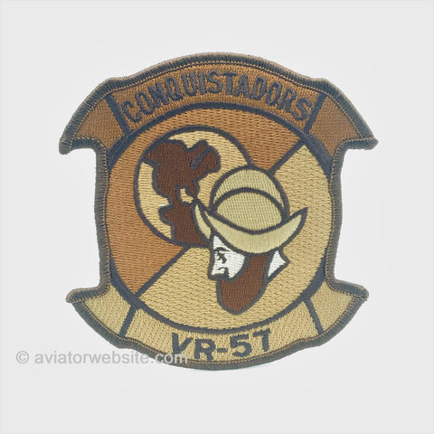 VR-57 "Conquistadors" Emblem Patch - TAN
