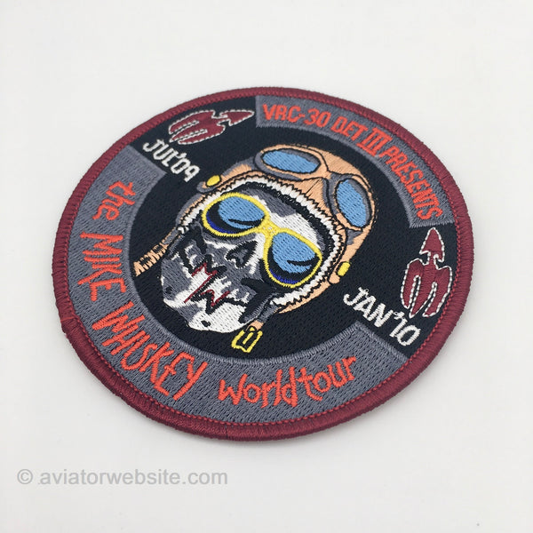 Mike Whiskey World Tour Patch