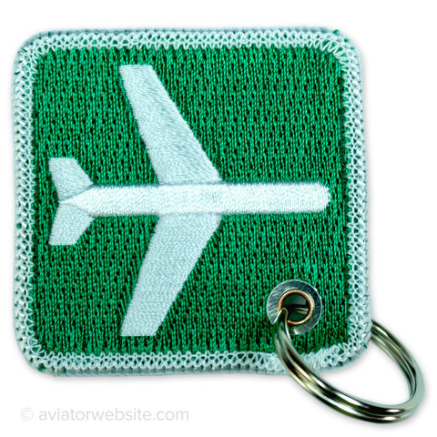 Key Chain - "Airport Ahead"