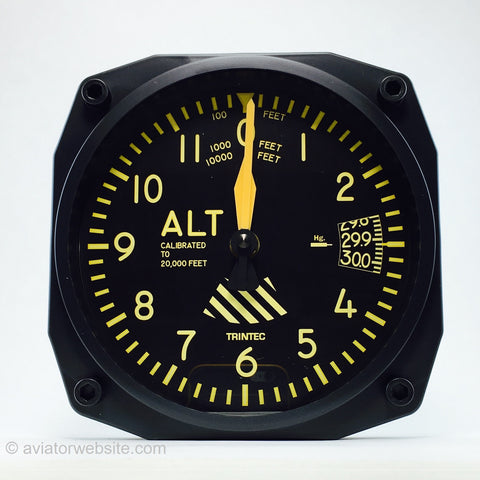 Vintage Altimeter Wall Clock