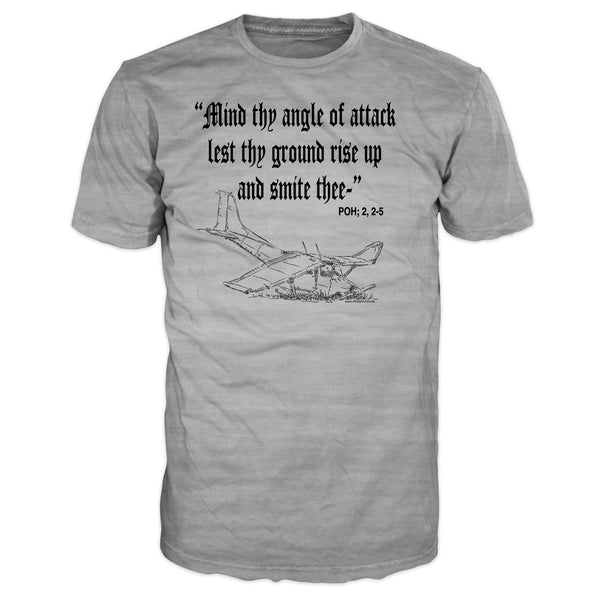 T-Shirt - "Mind thy angle ..."