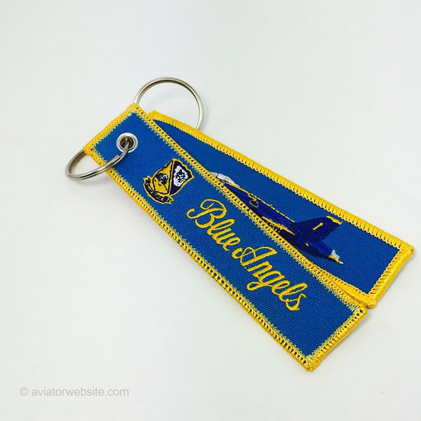 Blue Angels F-18 keychain