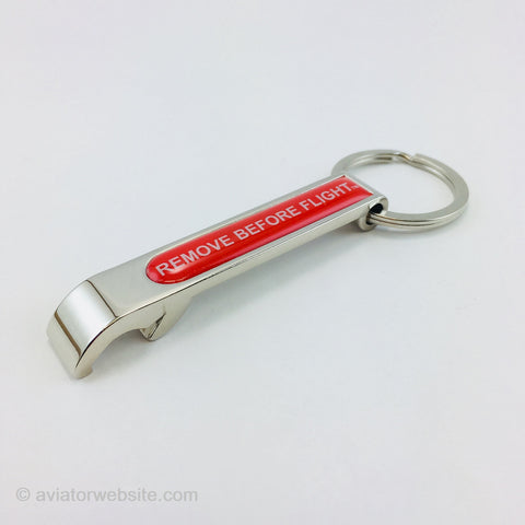 Remove before flight - key chain-bottle opener