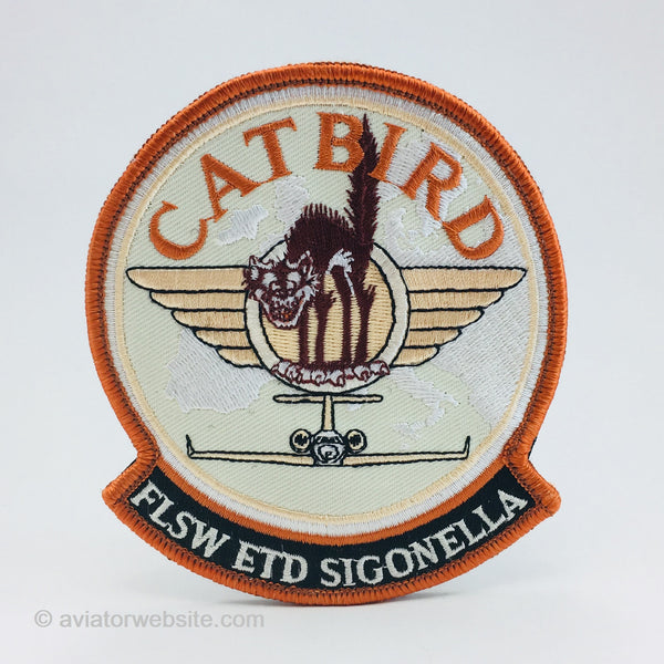 NAVY CATBIRD PATCH