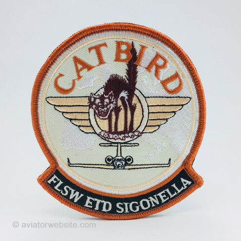 NAVY CATBIRD PATCH