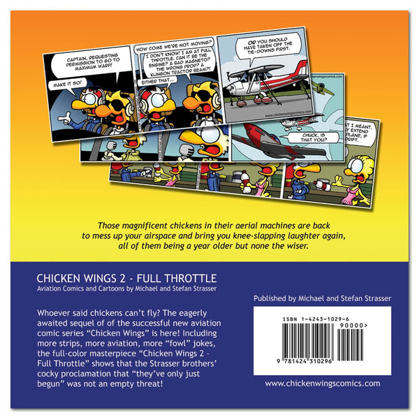 Chicken Wings 2 - Full Throttle - Back Cover