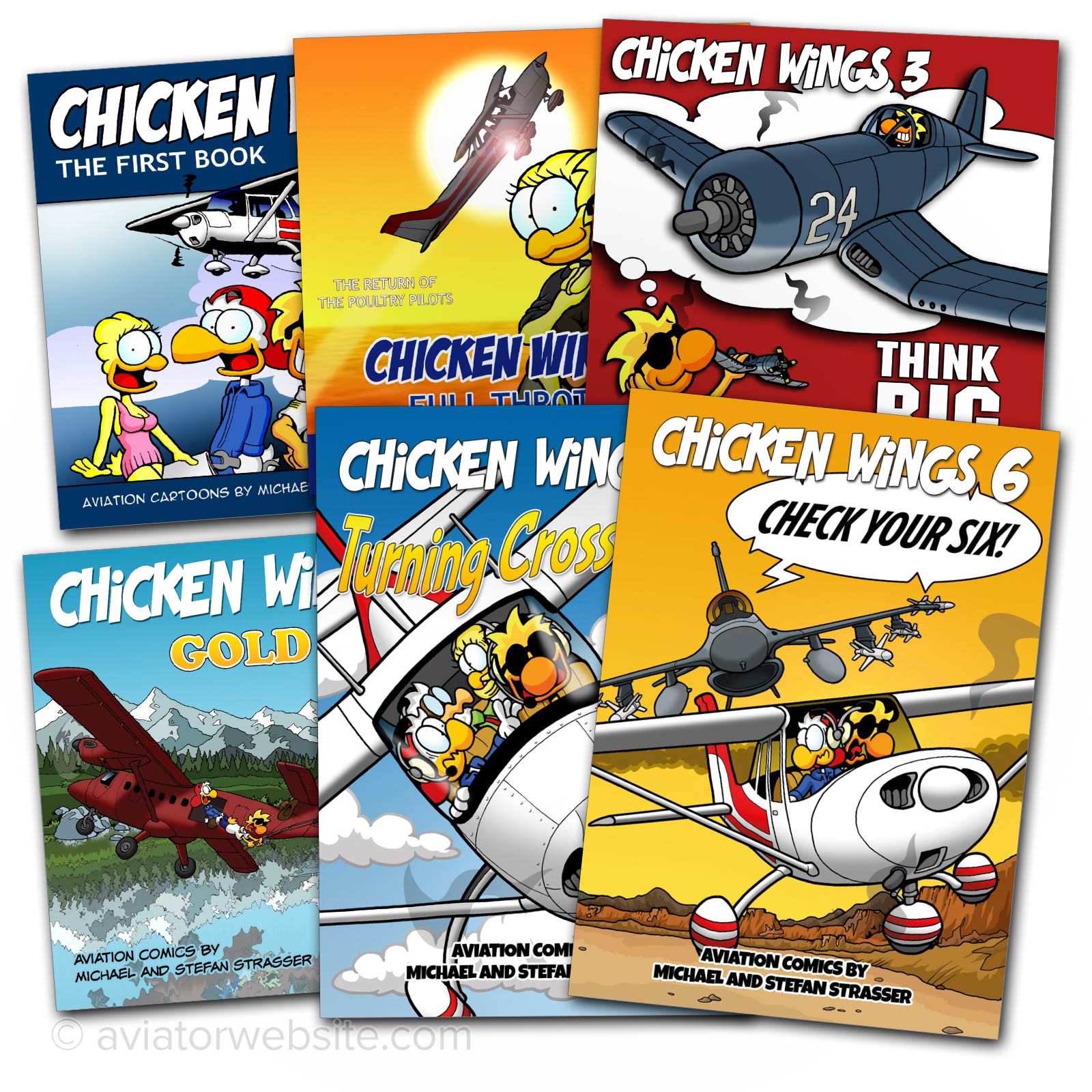 Chicken Wings Comics - The only Complete Collection | AVIATORwebsite