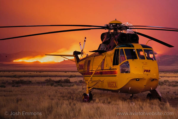 Photo Print " Sikorsky Sunset" by Josh Emmons