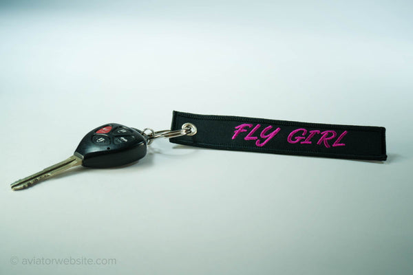 Key Chain - "Fly Girl"