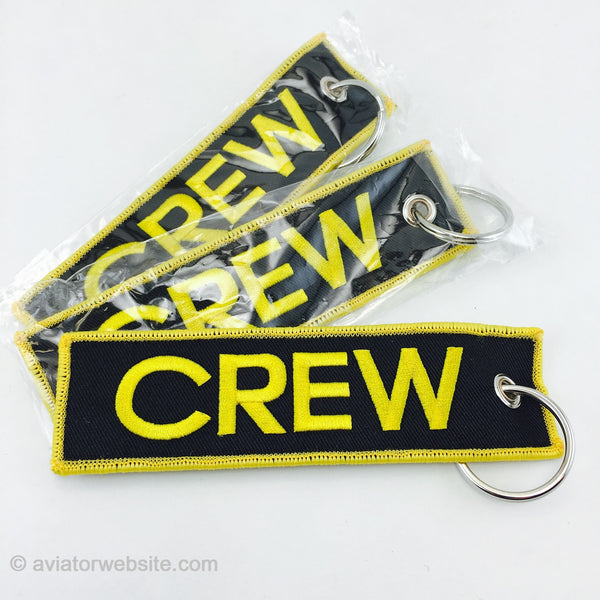 aviation keychain "crew"