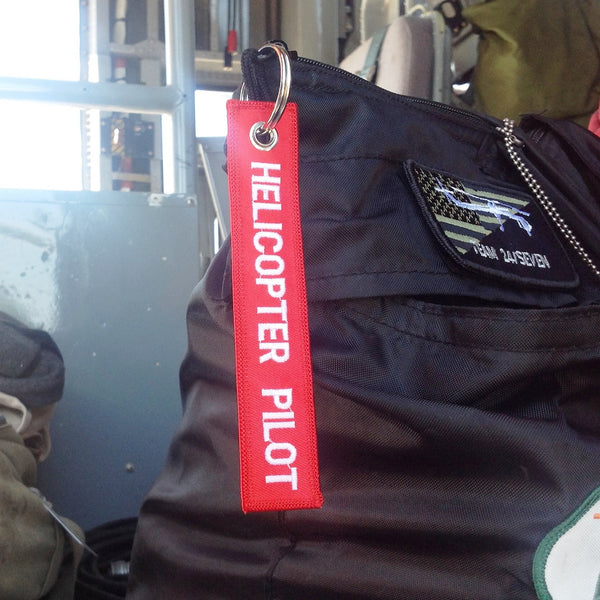 Key Chain - "Helicopter Pilot"