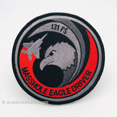 MASSHOLE EAGLE DRIVER PATCH