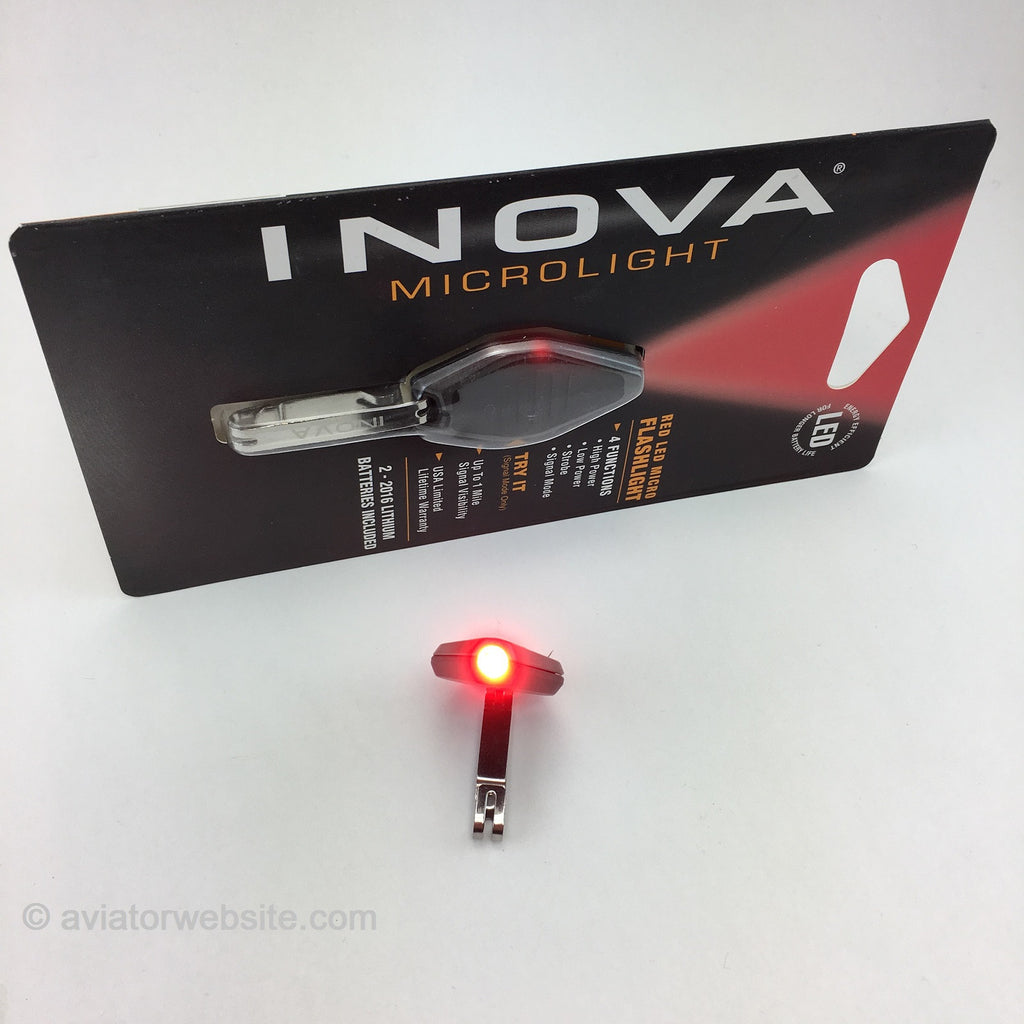 RED LED, NITE IZE INOVA MICROLIGHT | AVIATORwebsite