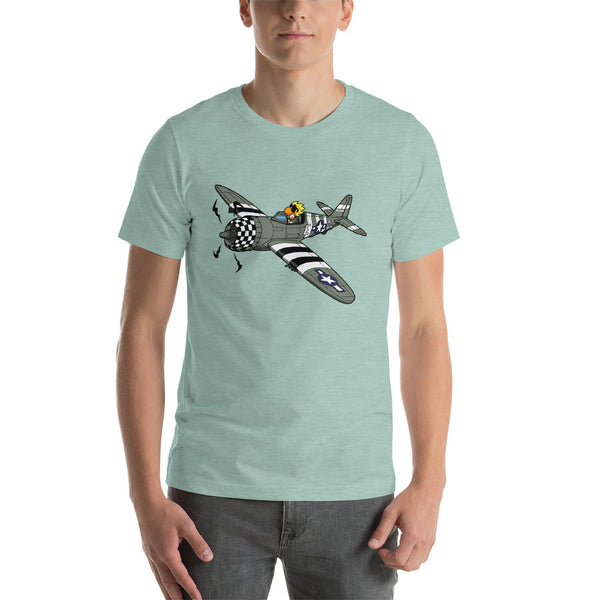 T-Shirt "Chuck's P-47 Thunderbolt"