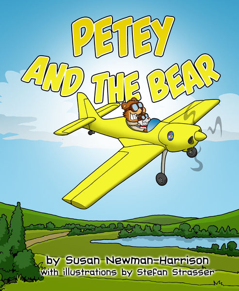 Aviation Children's Book "Petey and the Bear"