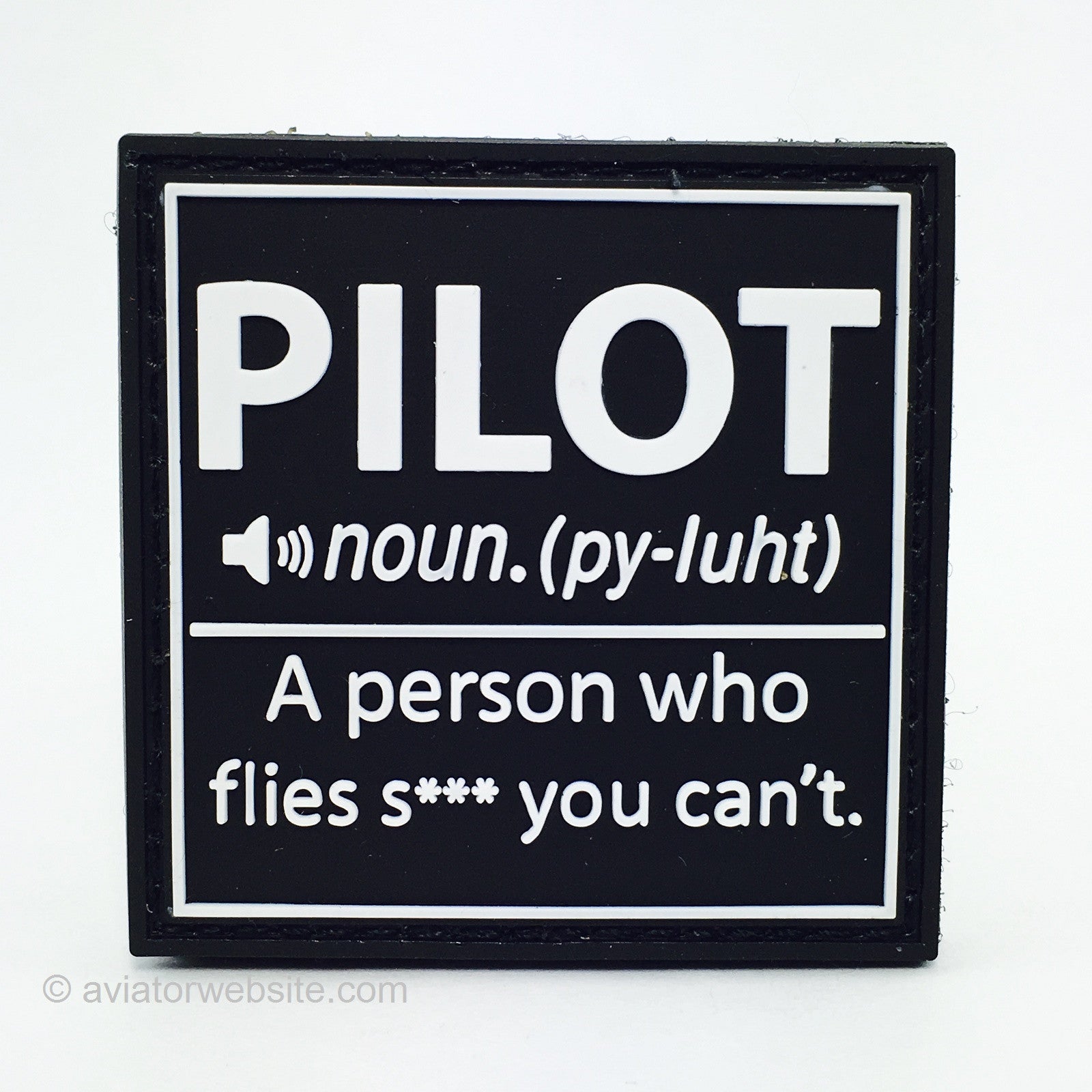 Definition of PILOT - PVC Morale Patch - MP0202