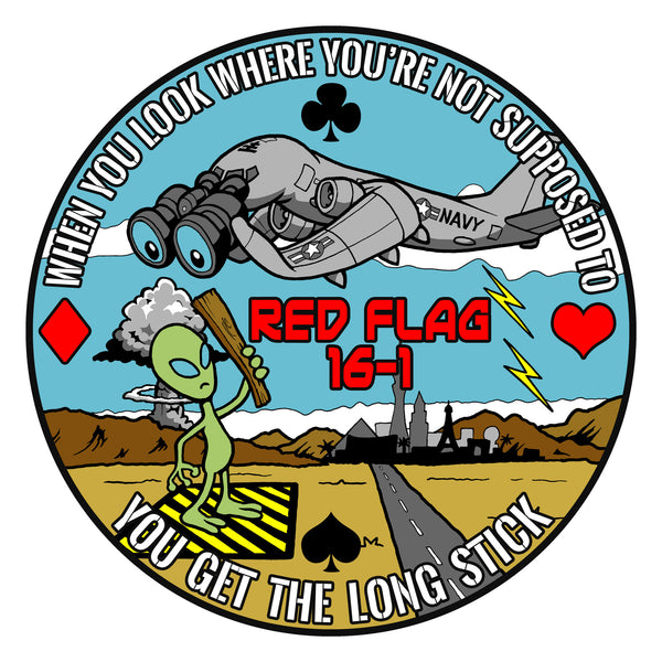 P-8 "Red Flag" Patch - MP0153