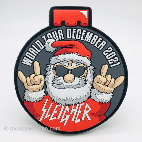 "Sleigher" Christmas Patch