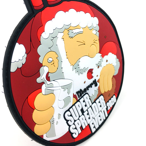 "Merry Super Spreader" - Christmas Tactical Patch - MP0009