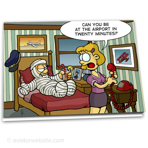 Aviation Greeting Card