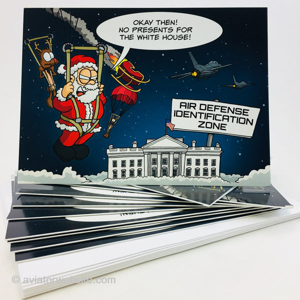 Aviation Christmas Card - funny