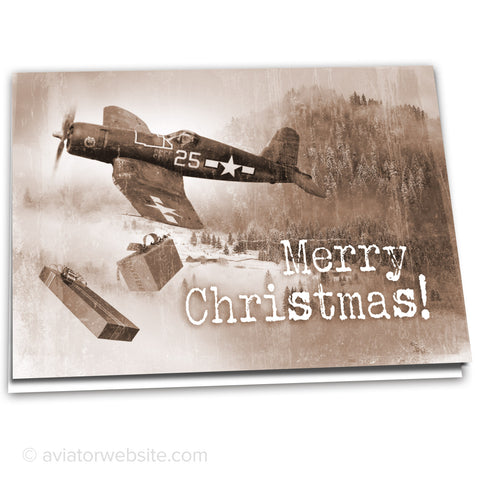 Aviation Christmas Card